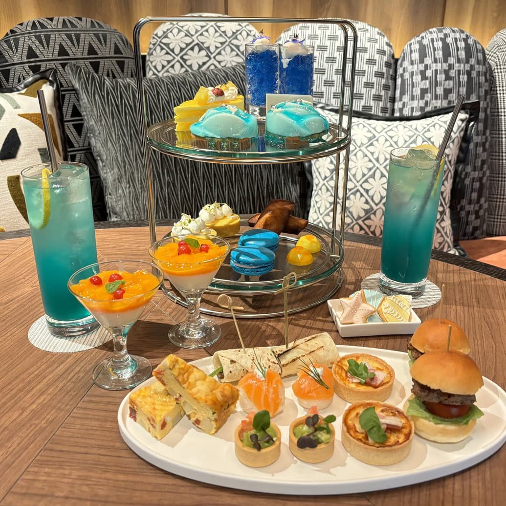 【東京・日比谷】まるで海外旅行気分♡ 映え確実なブルー×イエローの夏アフタヌーンティーをレポ