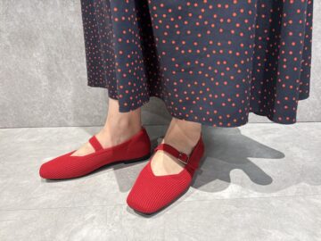 VIVAIA　[Margot Mary-Jane] スクエアトゥ メリージェーン フラットシューズ