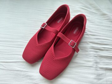 VIVAIA　[Margot Mary-Jane] スクエアトゥ メリージェーン フラットシューズ