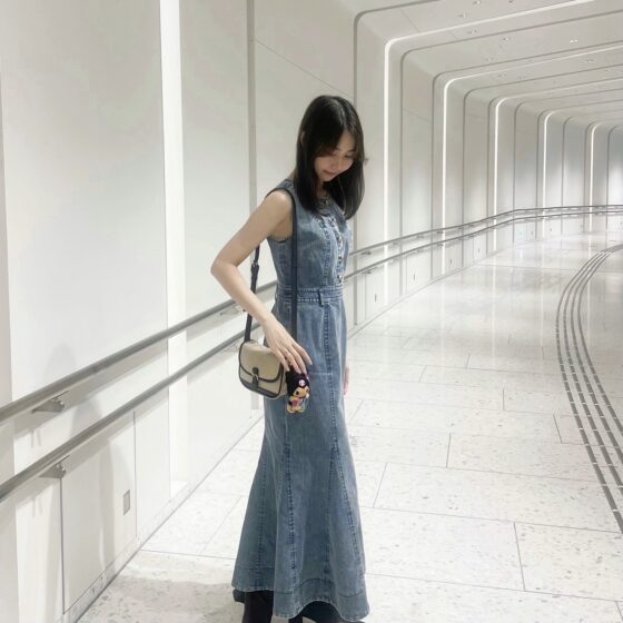 【SNIDEL】夏の即戦力♡ 新作「デニムワンピース」で簡単スタイルアップ！【編集部着用レポ♡】