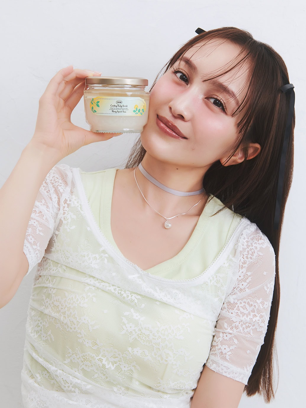 ミントは恋の落とし穴♡ 百田夏菜子、SABONと過ごすミンティスパークリングな夏