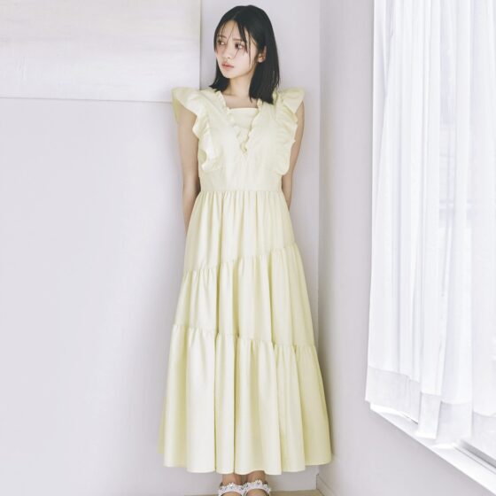 【FRUITS ZIPPER・鎮西寿々歌】ちょうどいい大人の甘さ♡「ジル バイ ジルスチュアート」の夏ワンピース