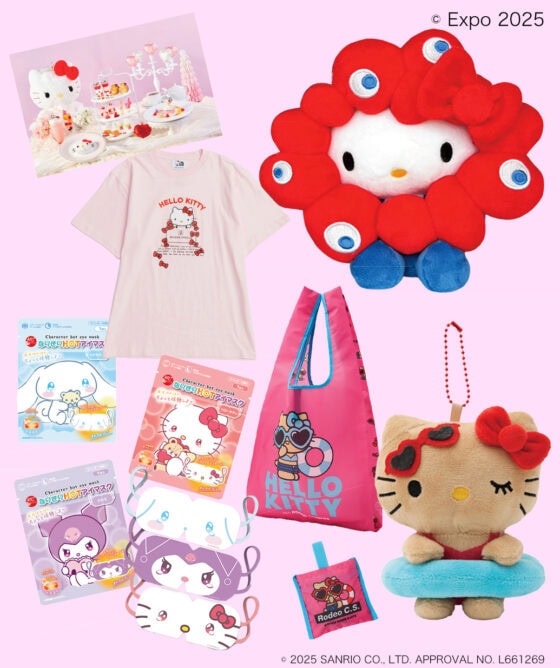【2025年夏】ハローキティ最新情報！ミャクミャクコラボからイベントまで一挙公開♡