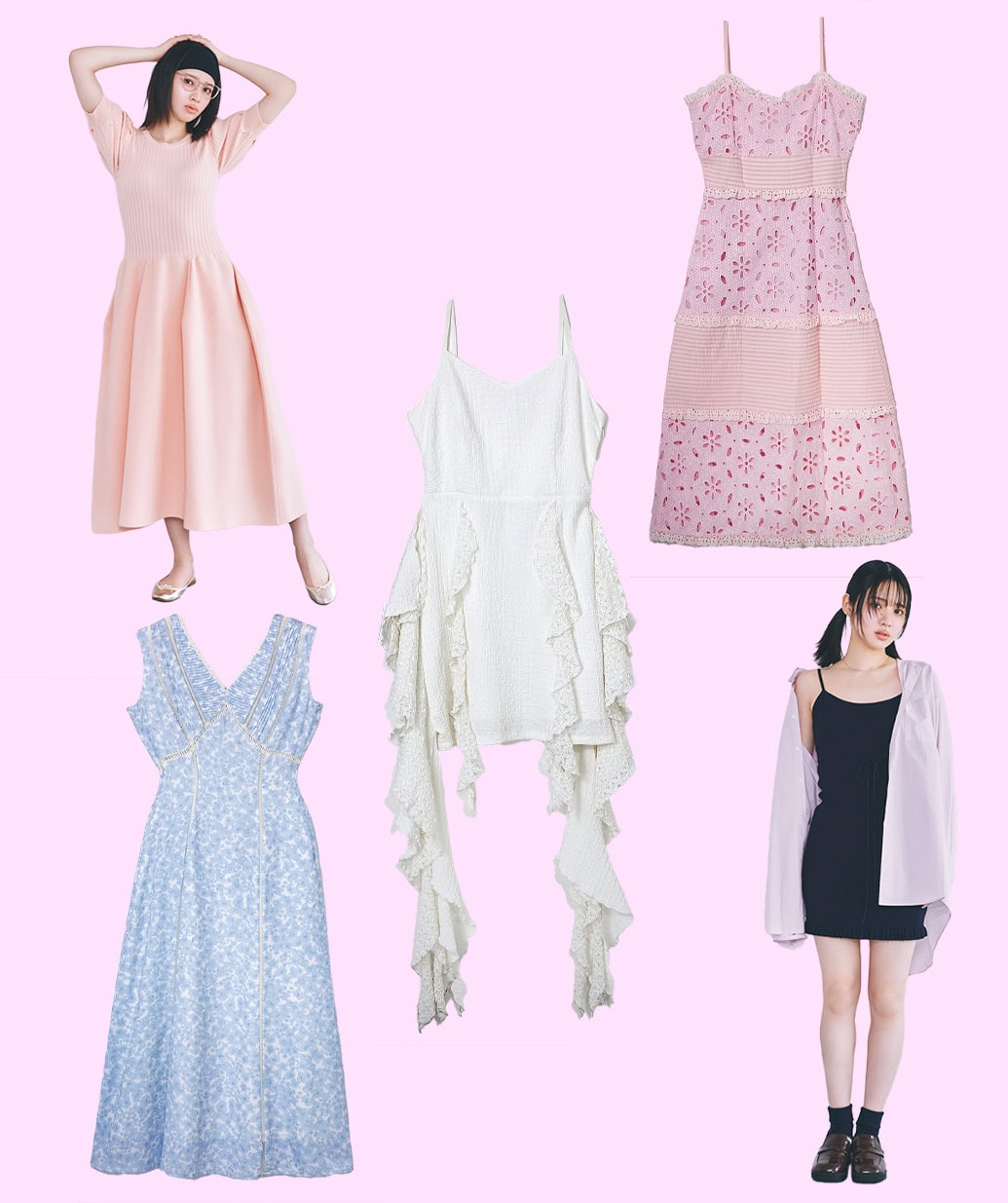 【FRUITS ZIPPER・鎮西寿々歌】大人の肌見せ♡ 今すぐ着たい5選