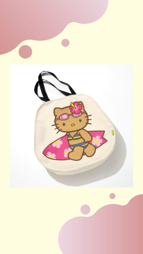【付録】ビキニ姿がかわいい♡ 「日焼けハローキティ」の大容量トートバッグは絶対買い！【スウィート8月号増刊】