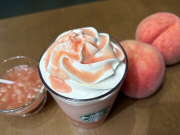 スタバ　ヘブンリー ピーチ フラペチーノ®