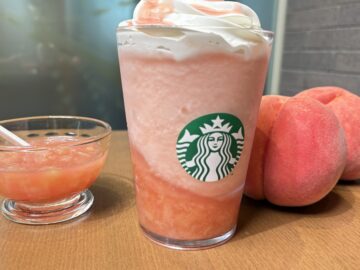 スタバ　ヘブンリー ピーチ フラペチーノ®