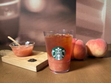 スタバ　クラフト ジューシー ピーチ ティー