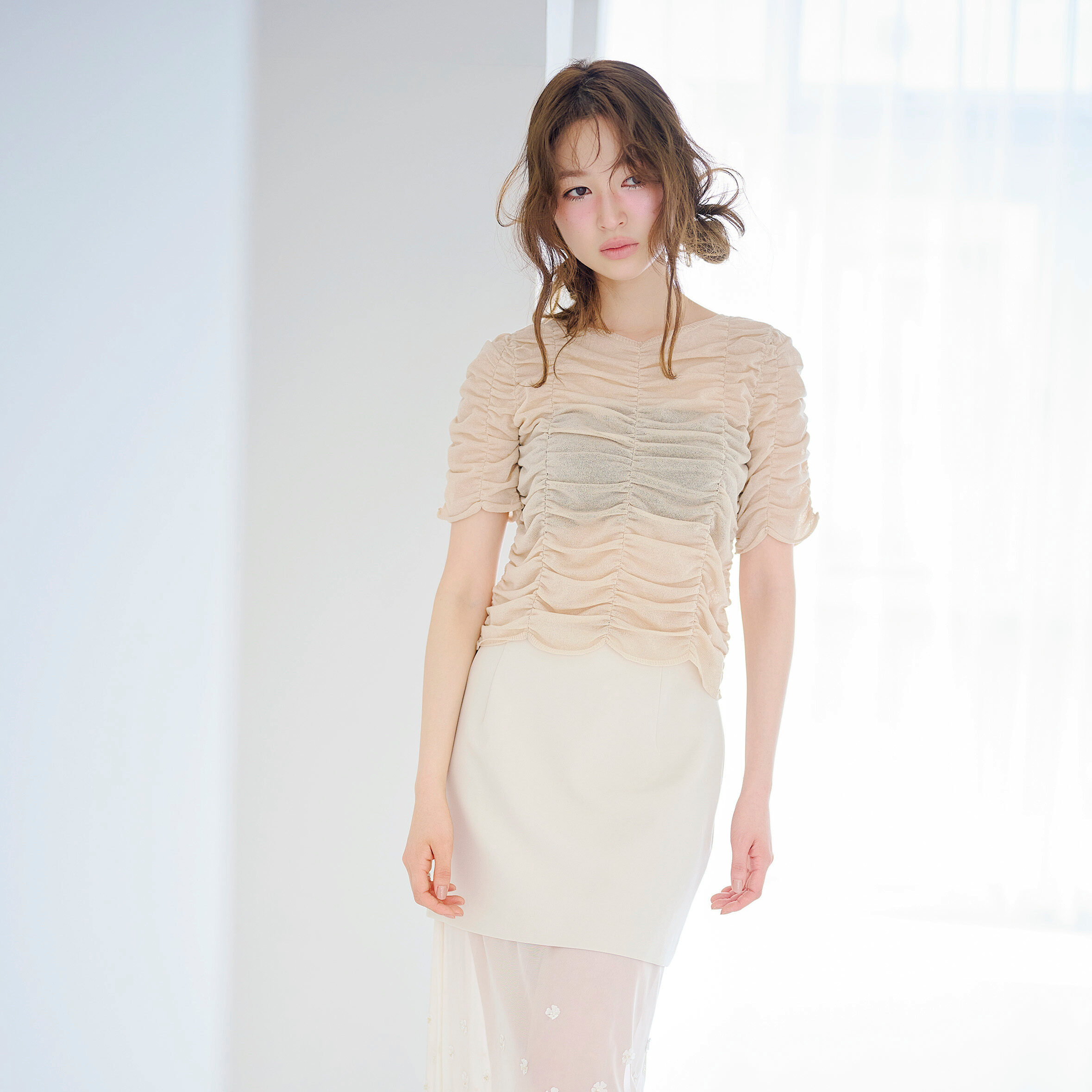 【LILY BROWNなど】注目ブランドで楽しむ夏の「シースルー」♡ 絶妙な“透け感”で洒落度アップ