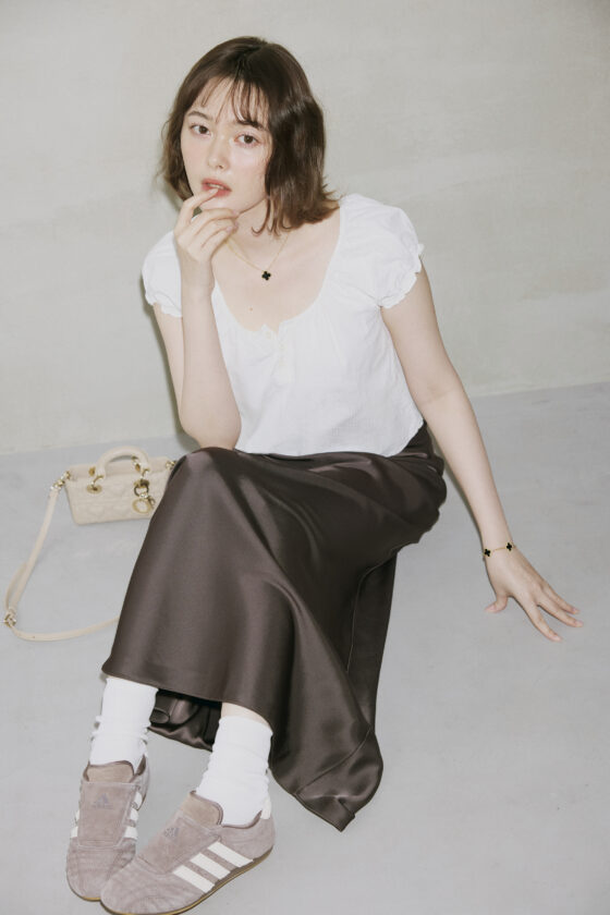 【玉城ティナ】の大人かわいい私服コーデ3選♡「実は考えてコーデを組んでるわけではなく、直感！」