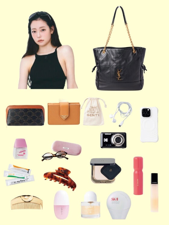 なごみのバッグの中身を全部見せ！コスメやサプリ・カメラまで……絶賛愛用中の私物を大公開♡