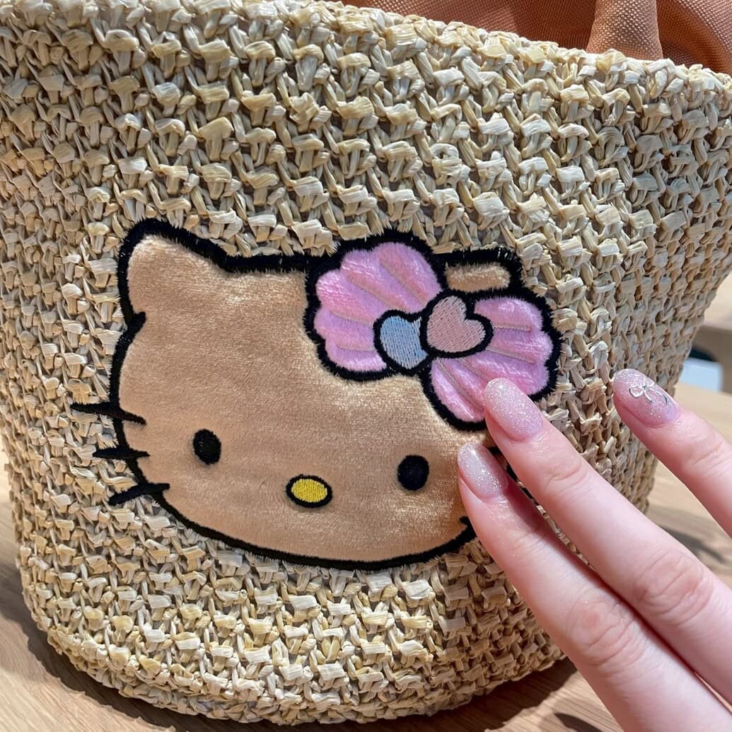 HELLO KITTY [ハローキティ] かごバッグ summer shell ver.
