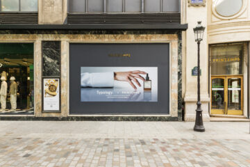 フランスのビューティブランド「ティポロジーパリ」の店の外観