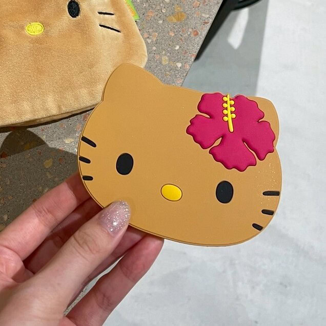 日焼け ハローキティ フェイスミラー