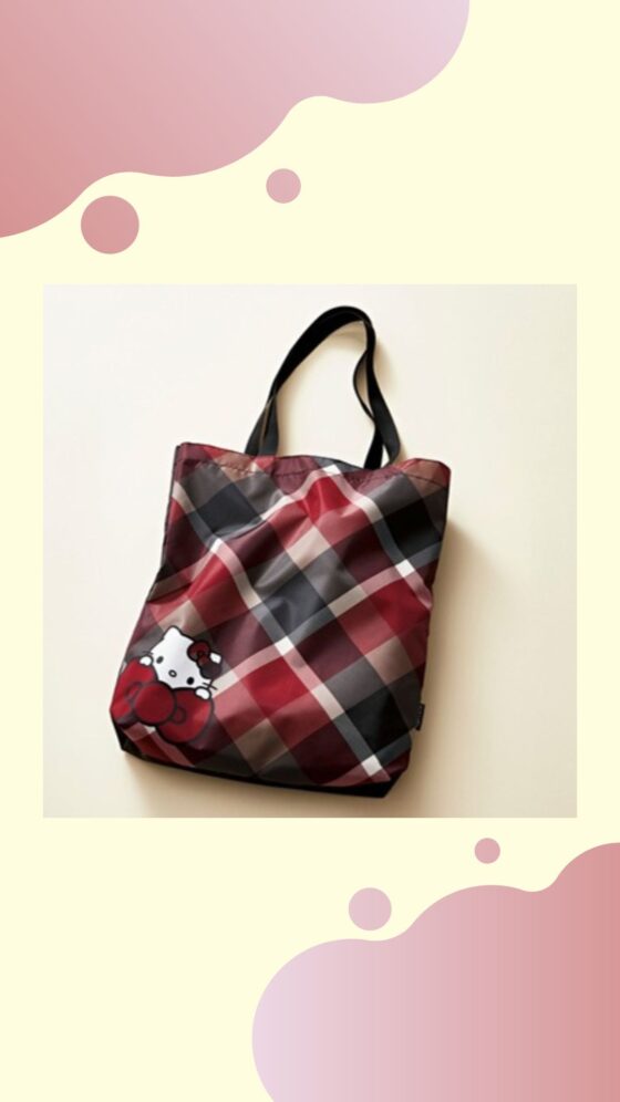 【付録】たためて軽くて大容量♡ ハローキティ×クレストブリッジのトートバッグは絶対買い！【スウィート10月号】