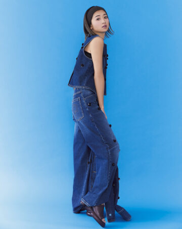 みちょぱ　デニム