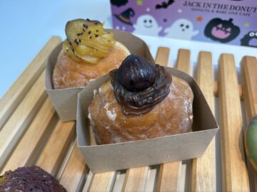 焼き紅あずま生マラサダ、焼き和栗モンブラン生マラサダ