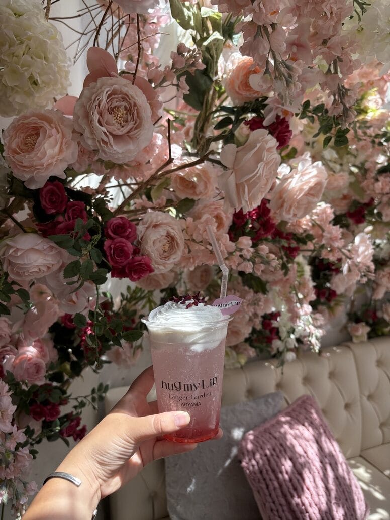 ハグマイリップ×Ginger Garden AOYAMA　ドリンク