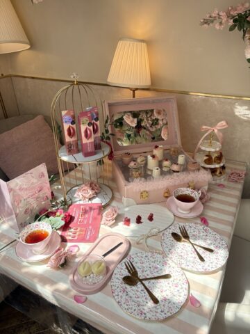 ハグマイリップ×Ginger Garden AOYAMA　アフタヌーンティー