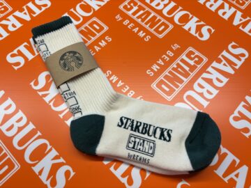 STARBUCKS STAND by BEAMS　DRINK-ID ソックス
