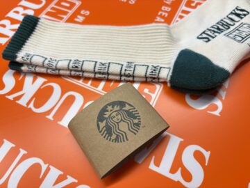 STARBUCKS STAND by BEAMS　DRINK-ID ソックス