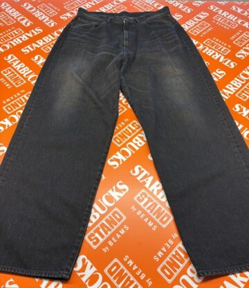 STARBUCKS STAND by BEAMS　ブラックデニムパンツ