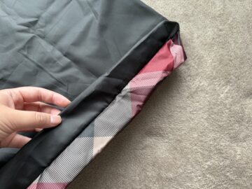 BLUE LABEL CRESTBRIDG × HELLO KITTY　クレストブリッジチェック柄トートバッグ