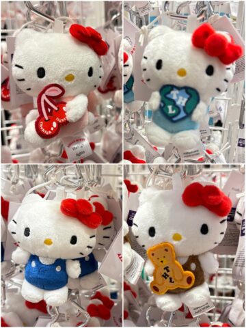 ハローキティ×ザハイライツ　ぬいぐるみチャーム