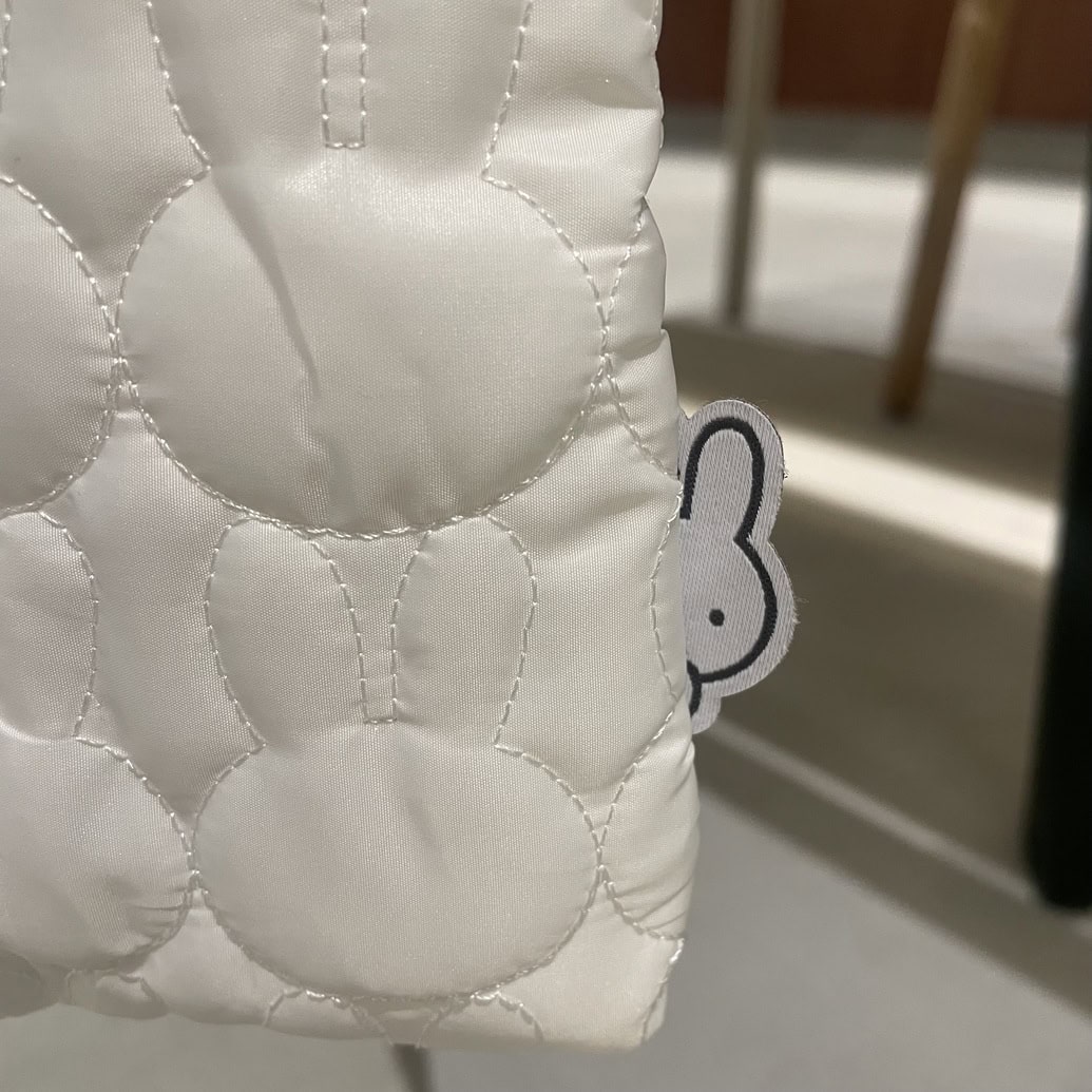 CITEN／miffy　ふわふわキルティングバッグ