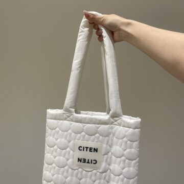 CITEN／miffy　ふわふわキルティングバッグ