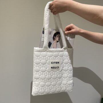 CITEN／miffy　ふわふわキルティングバッグ