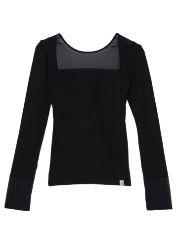Mizuno×Ameri SHEER DOCKING LONG SLEEVE TOPS　¥8,250