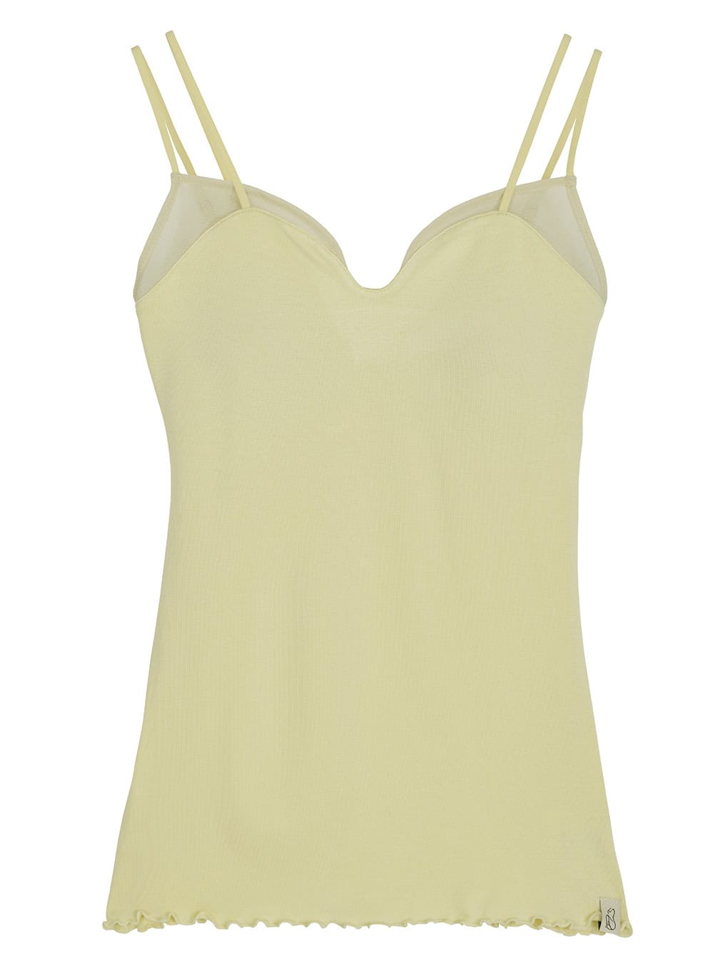 Mizuno×Ameri SHEER DOCKING CAMISOLE TOPS　¥7150