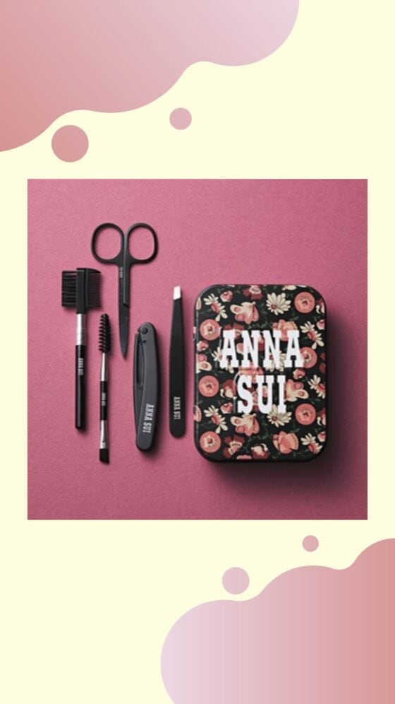 【付録】超豪華♡「アナスイ」の眉毛お手入れ5点＆缶ケースセットは絶対買い！【スウィート11月号増刊】