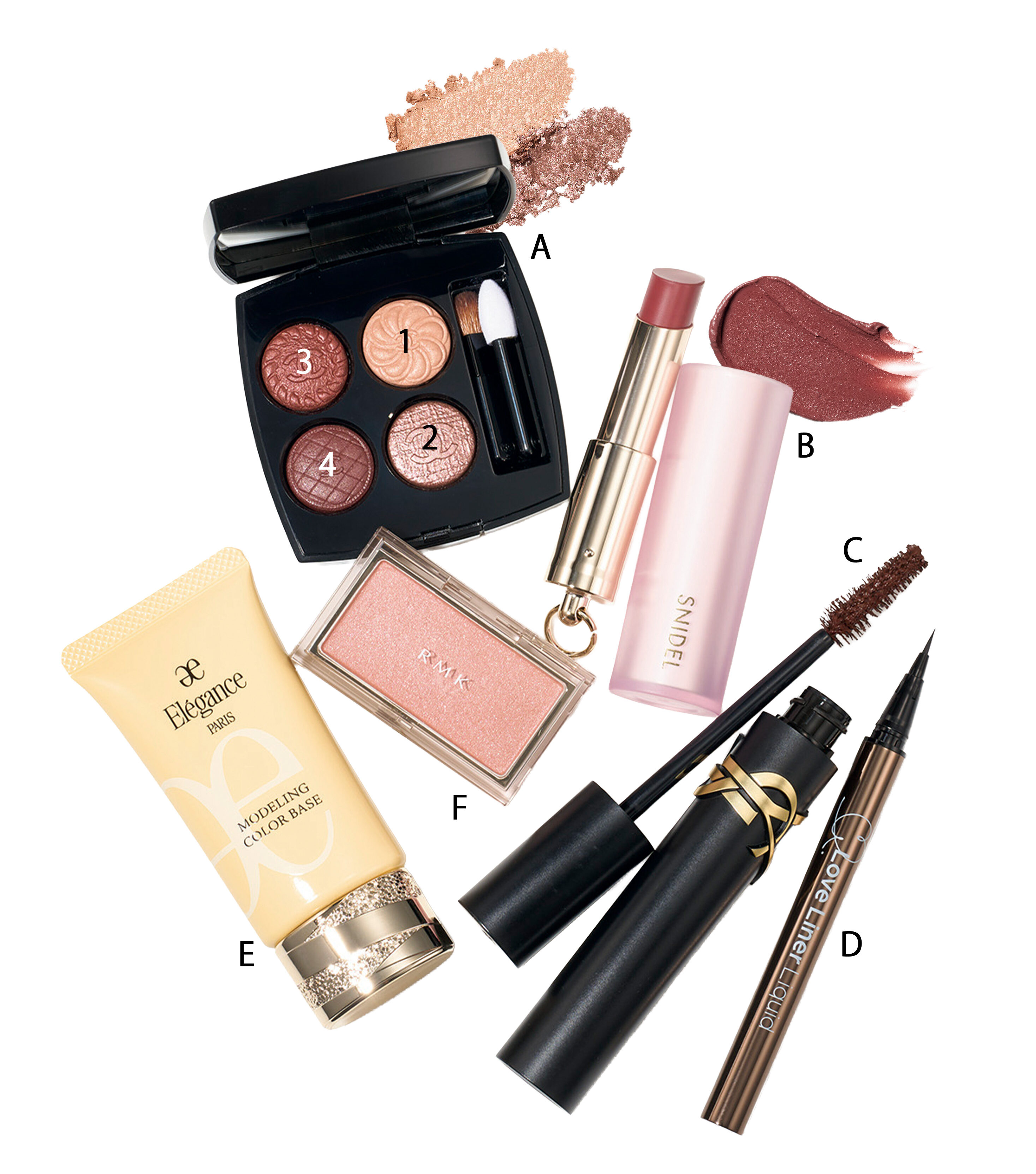 お仕事メイクの使用アイテム