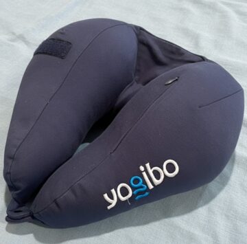 Yogibo Neck Pillow X Logo