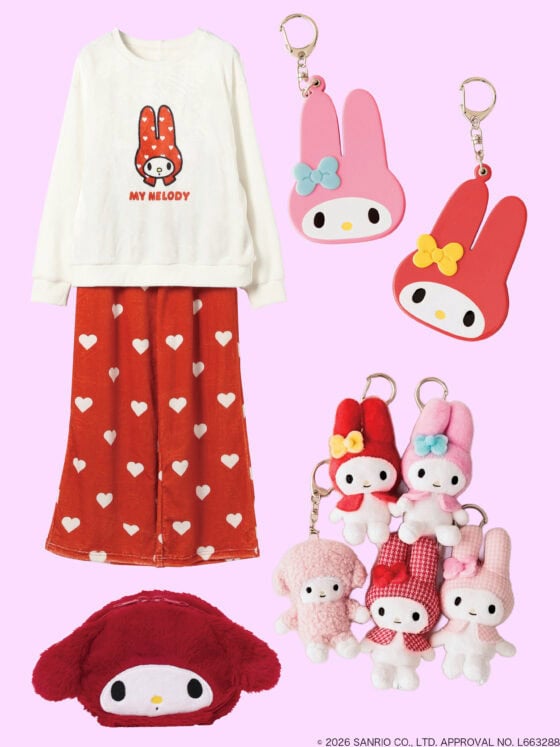 【マイメロディ】かわいすぎる限定コラボグッズが登場♡ 気になる最新アイテムをピックアップ！