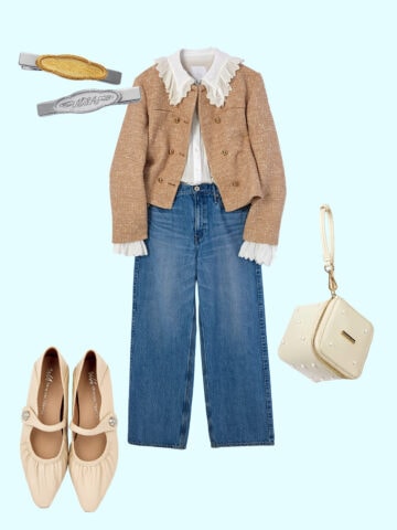 秋の軽アウターコーデ