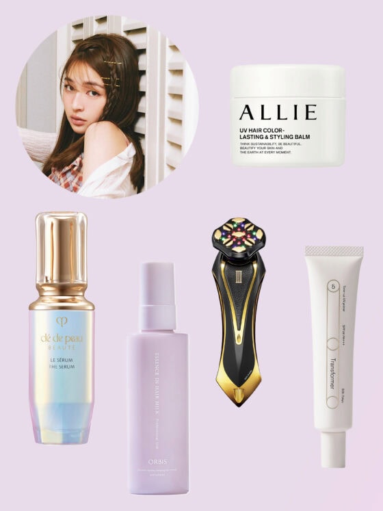 思わず触りたくなる美肌を目指すならコレ！「上西星来」のリアル愛用コスメ＆美顔器5選