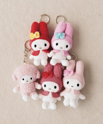マイメロディ×ローリーズファーム　ぬいぐるみチャーム