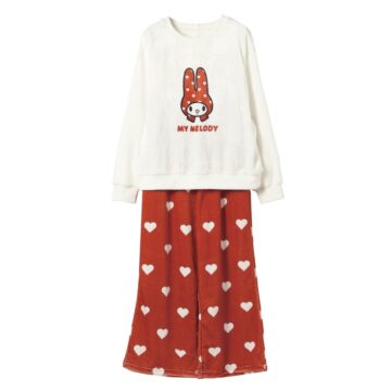 マイメロディ×ヘザー　モコモコルームウェアセット