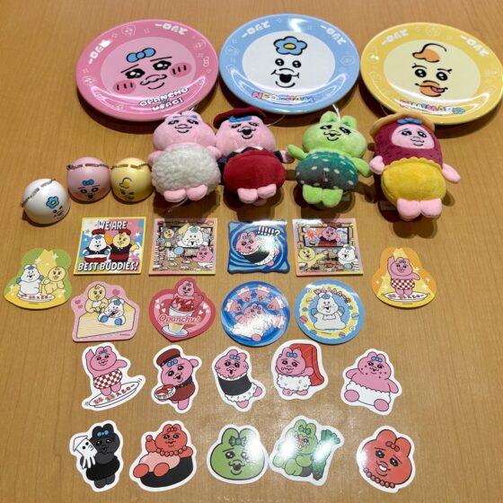 【おぱんちゅうさぎ＆んぽちゃむ】がスシローとコラボ♡ かわいすぎる限定グッズを全部見せ！
