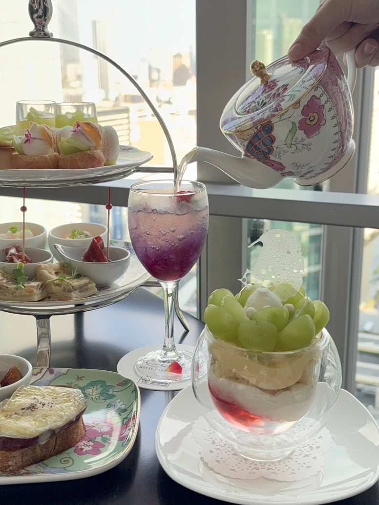 AFTERNOON TEA with “SIROCCO”「シャインマスカット」