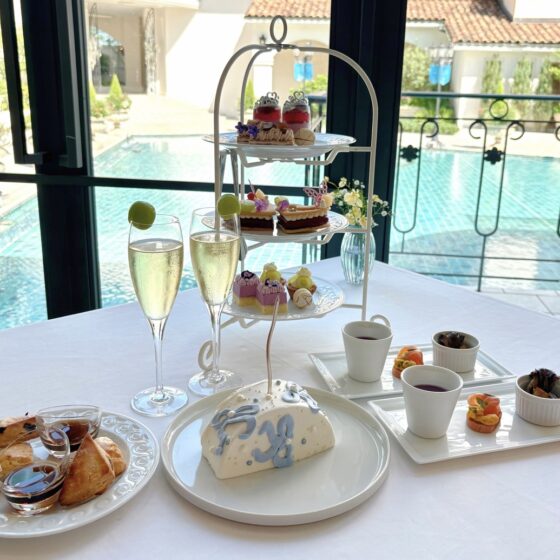 【横浜】気分はまるでプリンセス♡ パープルカラーの絶品アフタヌーンティーを体験してみた！