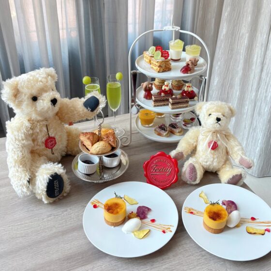 【横浜】シャインマスカット×栗を堪能！「ハーマンテディ」コラボのアフタヌーンティーにキュン♡