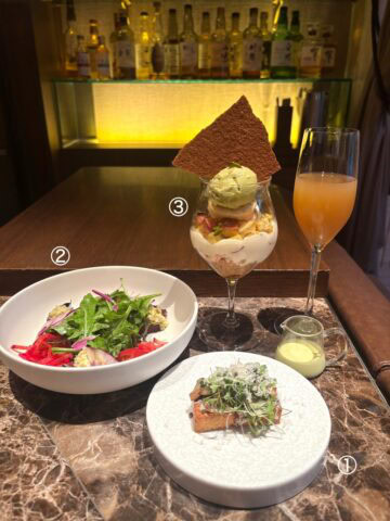 赤坂プリンスクラシックハウス×Remake easy コラボレーション　ランチパフェコース