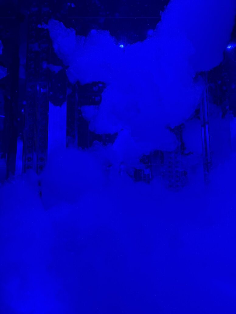 チームラボ《質量も形もない彫刻》