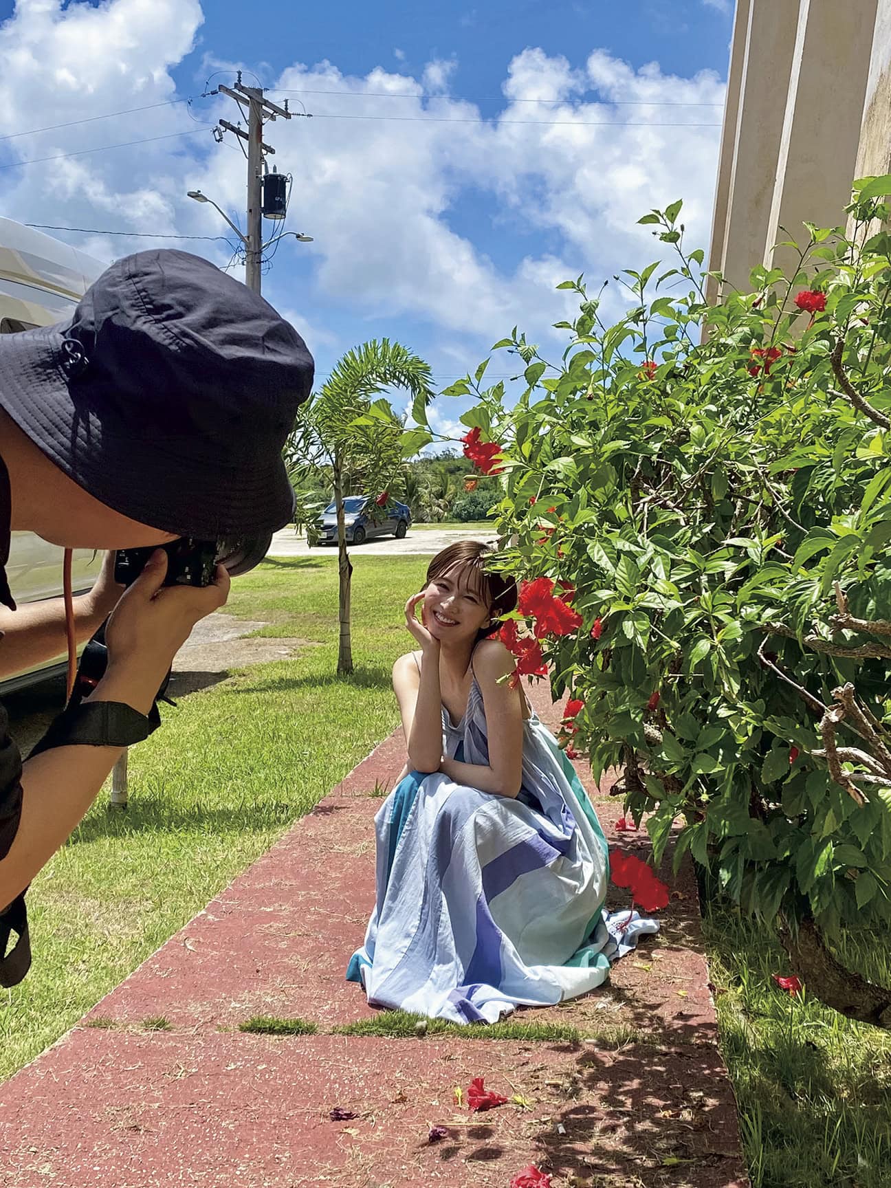 岡崎紗絵 2nd 写真集『Lupinus』オフショット