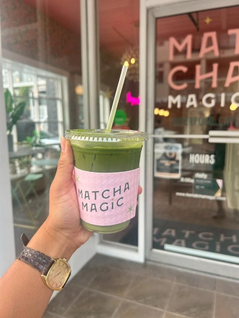 MATCHA MAGICの抹茶ラテ