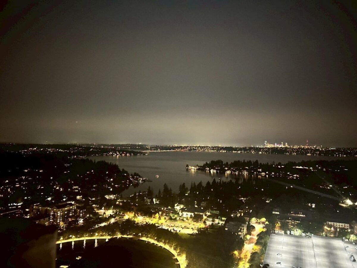 ベルビューの夜景